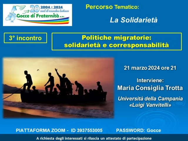 Politiche migratorie: solidarietà e corresponsabilità, immagine 1